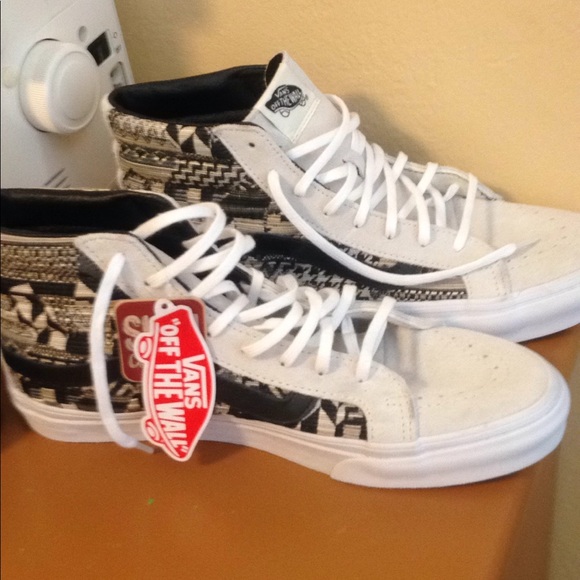 vans black suede high tops